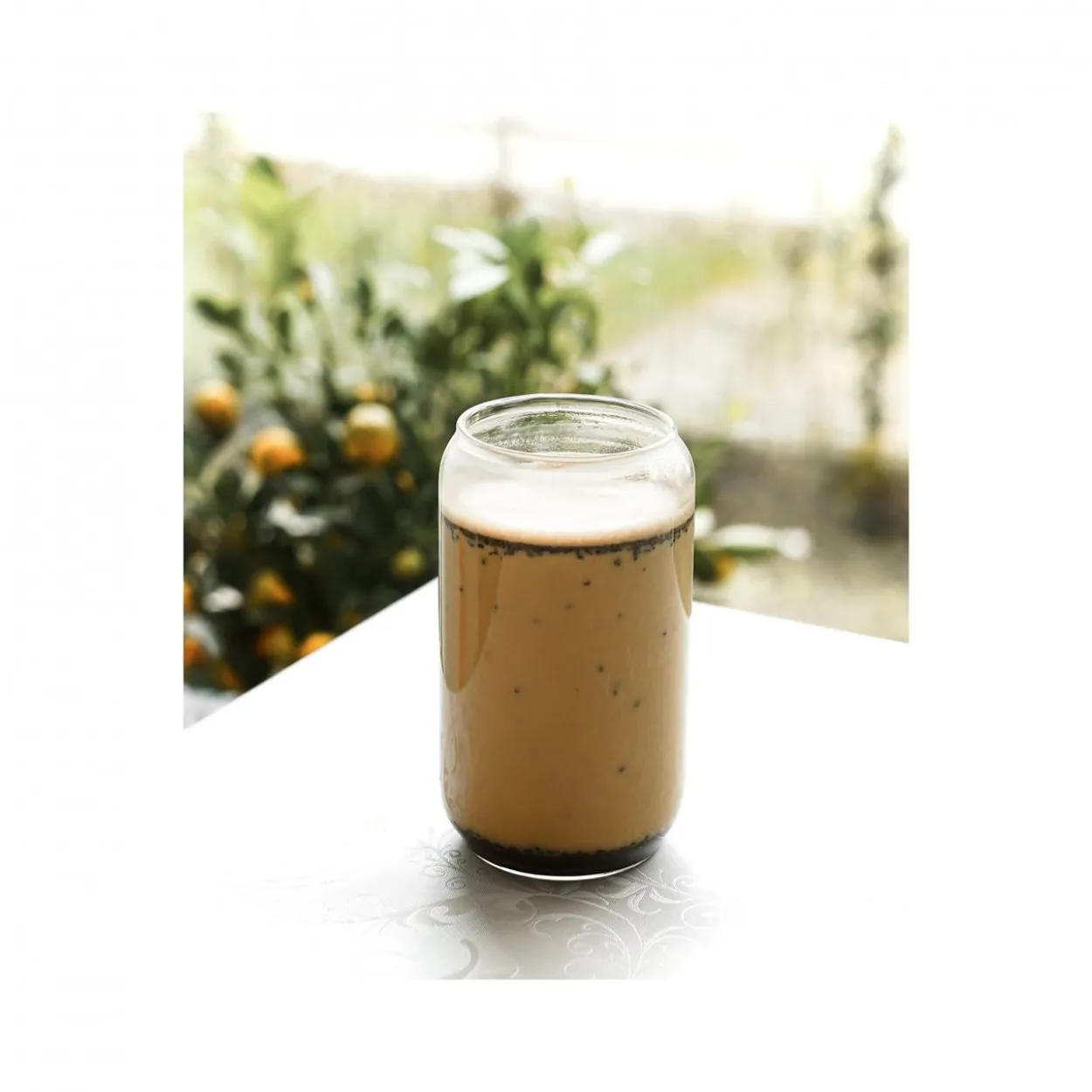 350 ml - Premium Trinkgläser für Eiskaffee, Cocktails, Longdrinks, - Elegantes Design