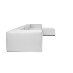 Modulares Sofa VERONA - L hellgrau