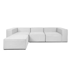 Modulares Sofa VERONA - L hellgrau