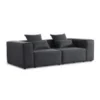 Modulares Sofa VERONA - S Anthrazit