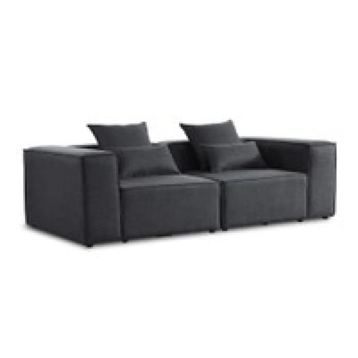 Modulares Sofa VERONA - S Anthrazit