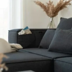 Modulares Sofa VERONA - S Anthrazit
