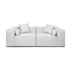 Modulares Sofa VERONA - S hellgrau