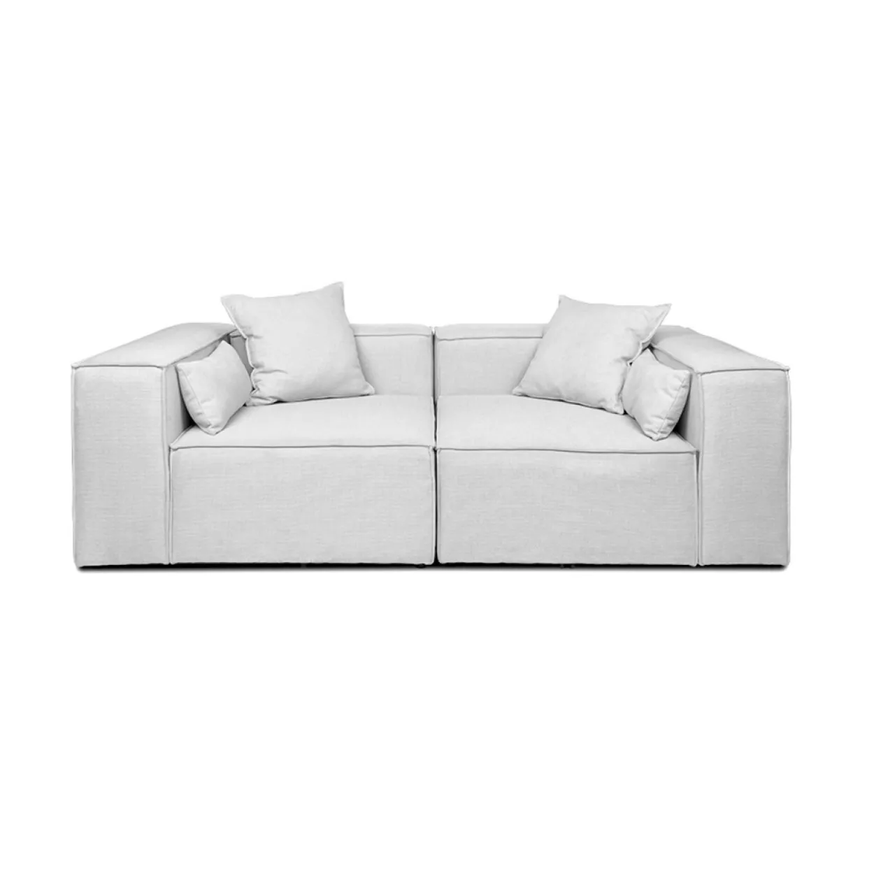Modulares Sofa VERONA - S hellgrau