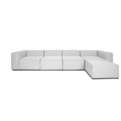 Modulares Sofa VERONA - XL hellgrau