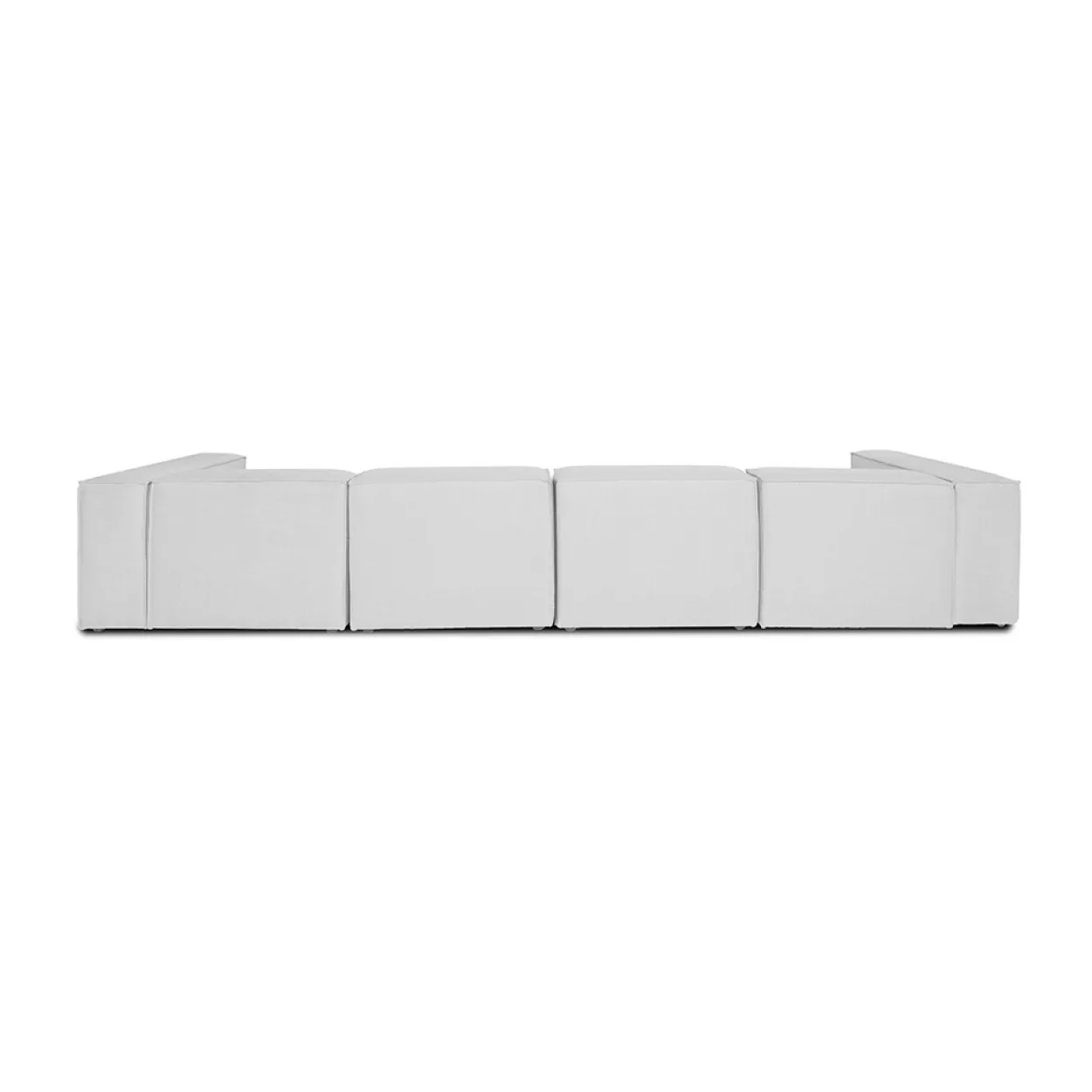 Modulares Sofa VERONA - XL hellgrau