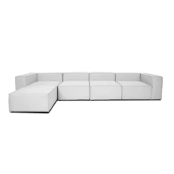 Modulares Sofa VERONA - XL hellgrau