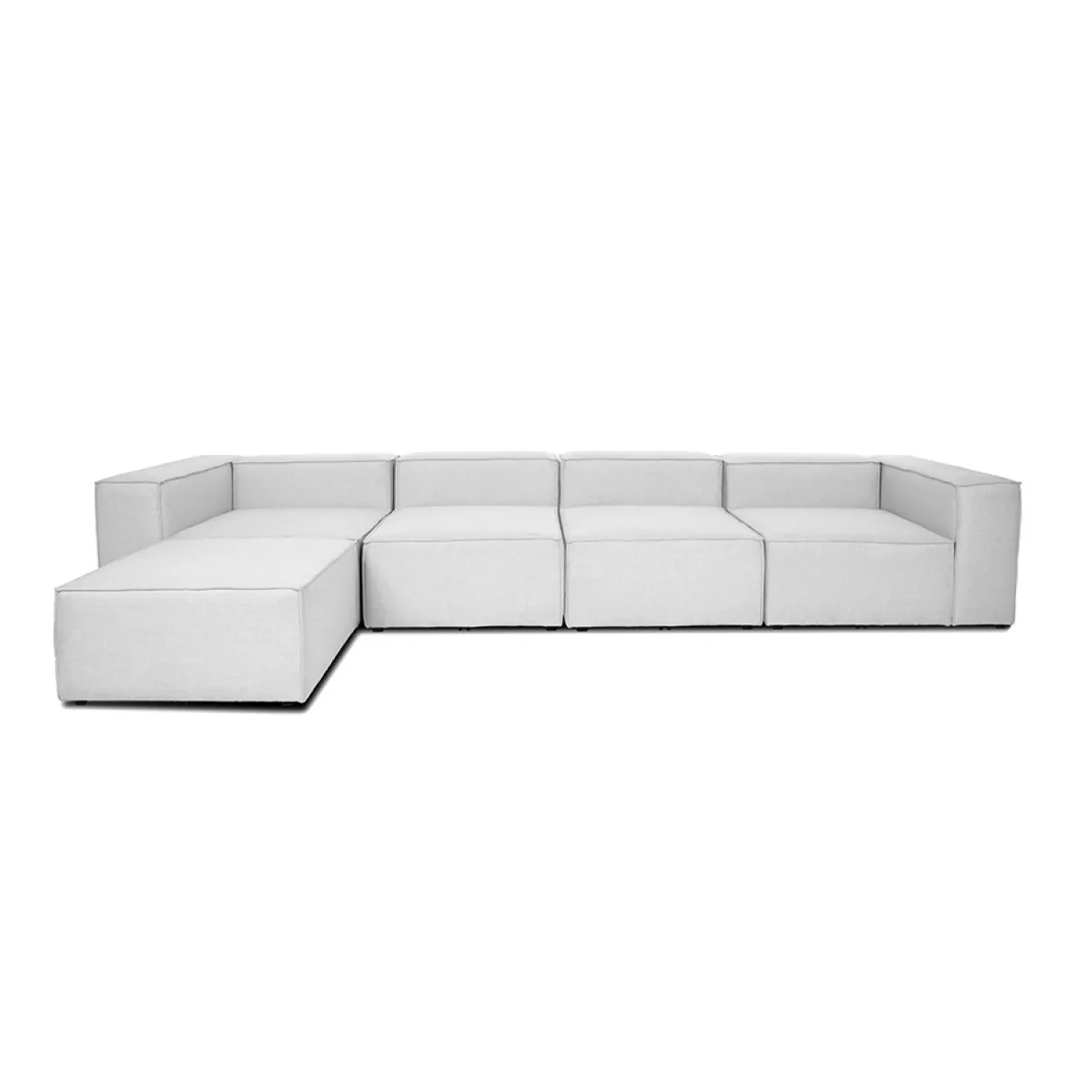Modulares Sofa VERONA - XL hellgrau