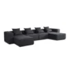 Modulares Sofa VERONA - XXL Anthrazit