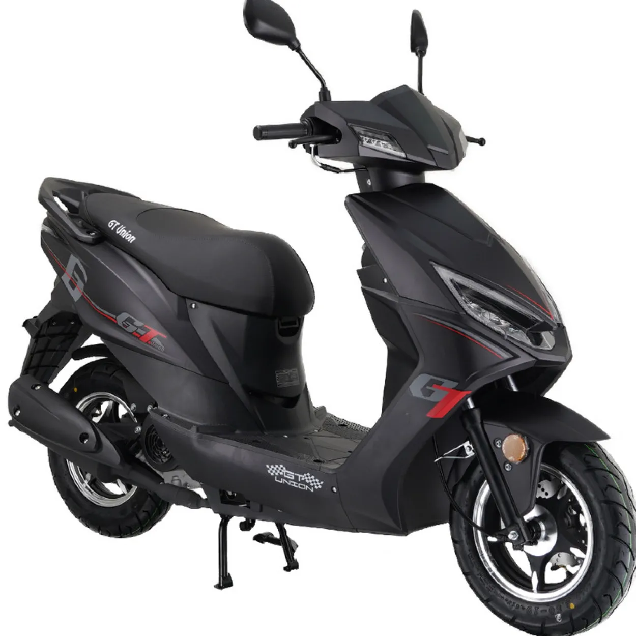 Mofaroller Sonic 25 kmh, silber-schwarz, GT Union