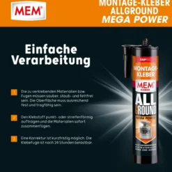 Montage-Kleber Allground Mega Power 450g