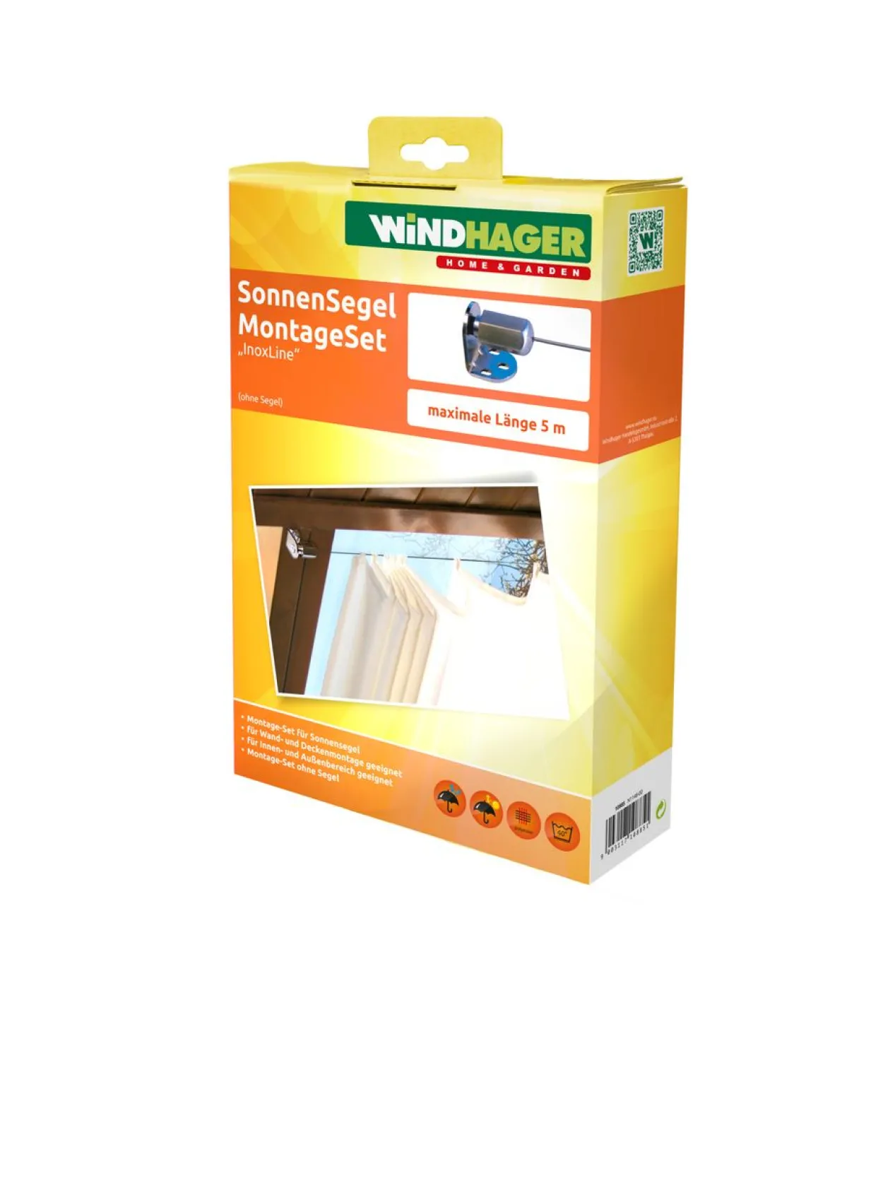 Montageset InoxLine Edelstahl
