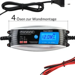 monzana Batterieladegerät 6V 12V
