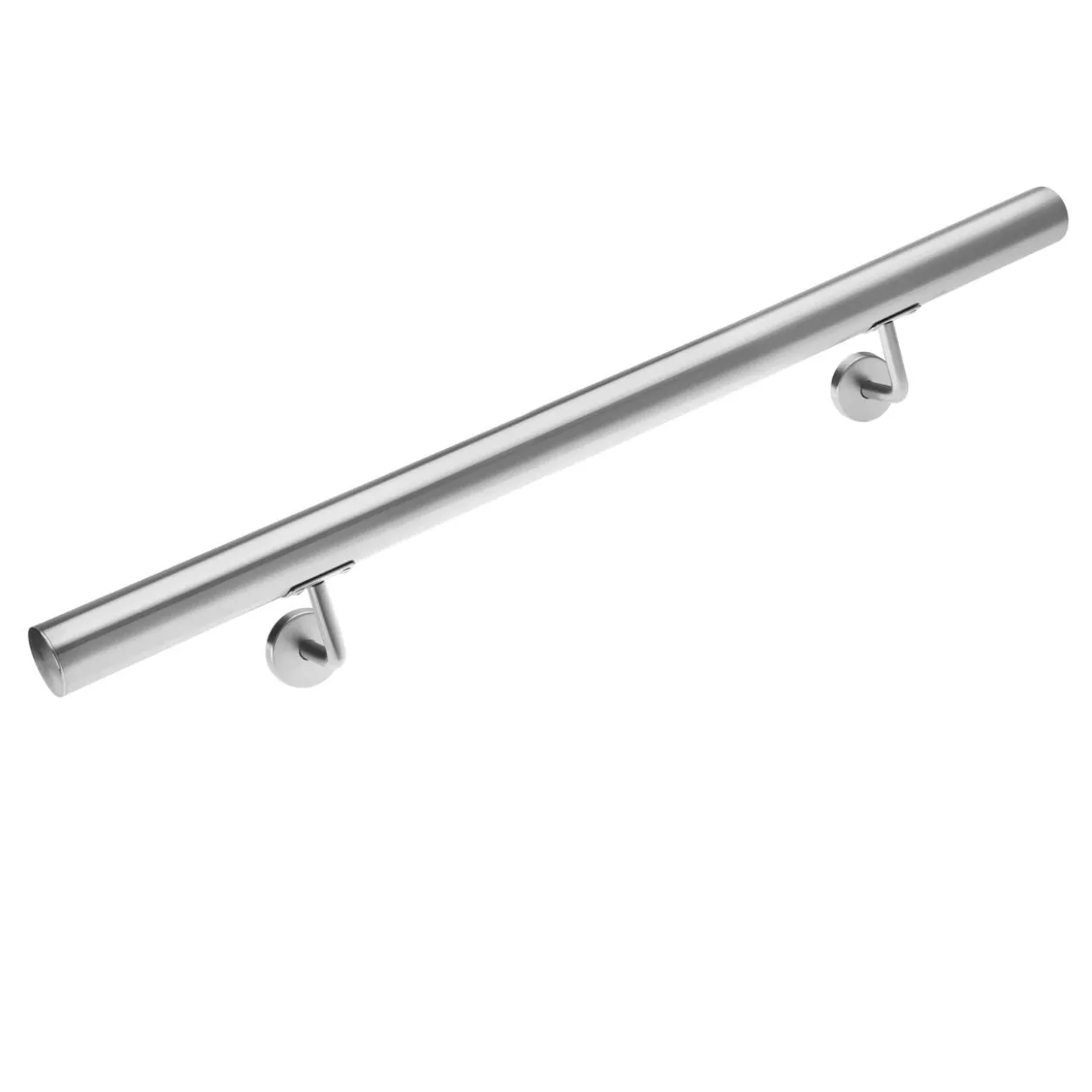 Monzana Handlauf Edelstahl - 80x4,2cm