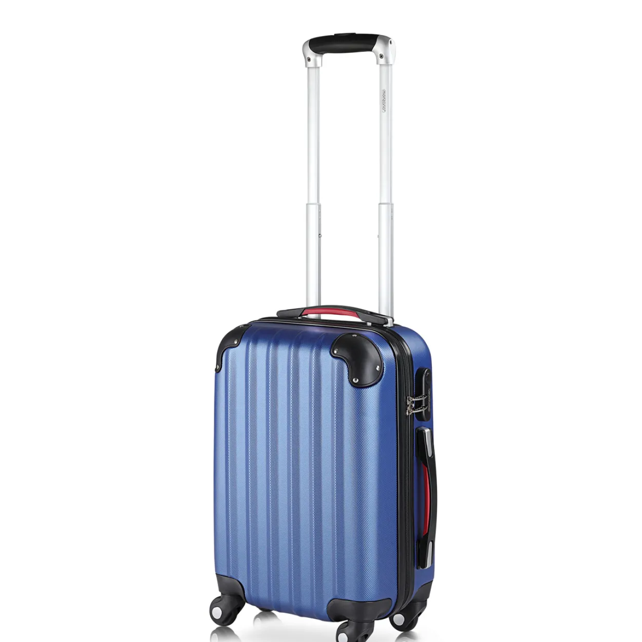 monzana Hartschalenkoffer Baseline Blau M ABS