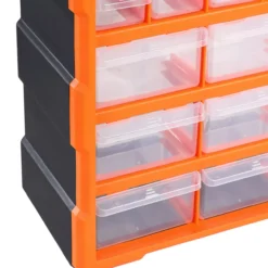 monzana Kleinteileorganizer 47,5x38x16cm 39 Fächer