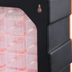 monzana Kleinteileorganizer 47,5x38x16cm 18 Fächer