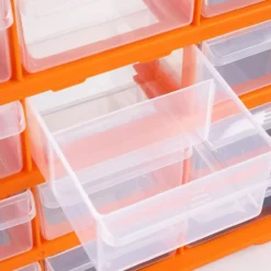monzana Kleinteileorganizer 47,5x38x16cm 18 Fächer