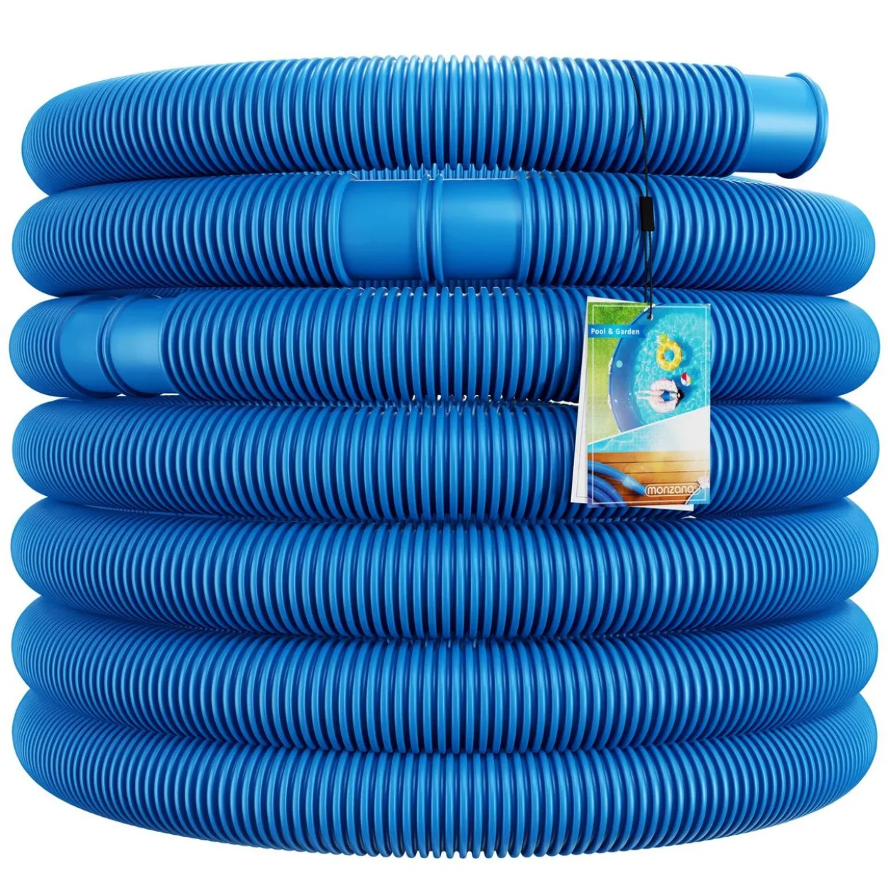 monzana Poolschlauch Blau Ø32mm x 14m
