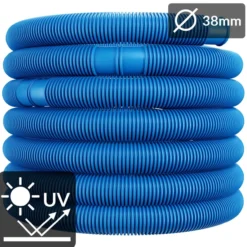 monzana Poolschlauch Blau Ø32mm x 14m