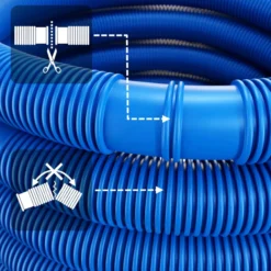 monzana Poolschlauch Blau Ø32mm x 10m