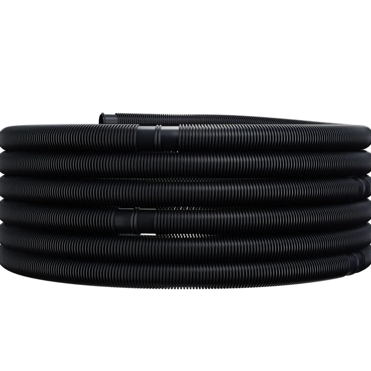 monzana Poolschlauch Schwarz Ø38mm x 10m