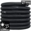 monzana Poolschlauch Schwarz Ø32mm x 6m