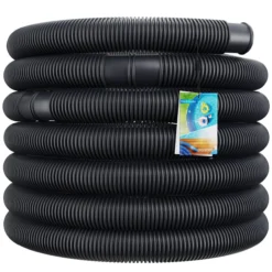 monzana Poolschlauch Schwarz Ø32mm x 6m