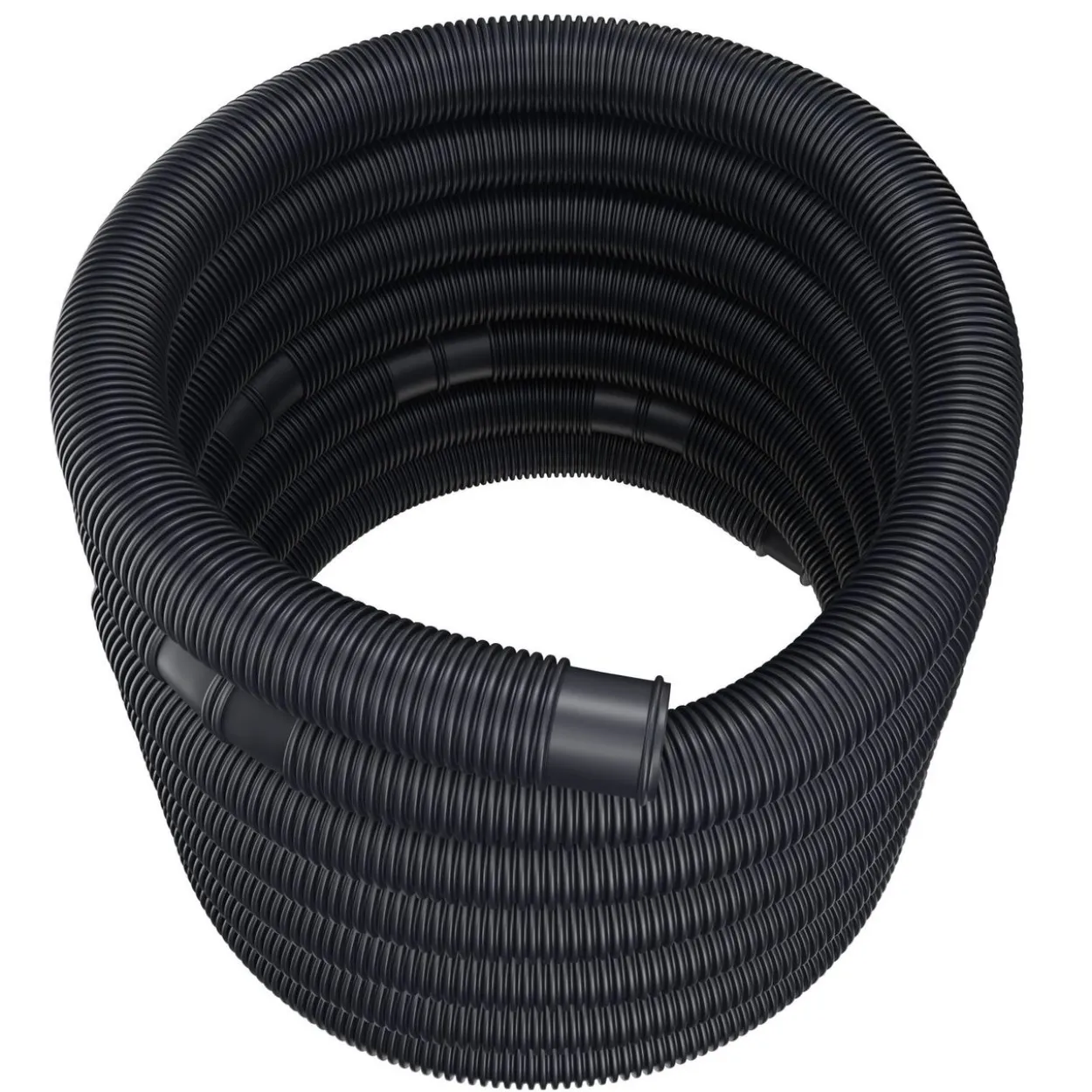 monzana Poolschlauch Schwarz Ø32mm x 6m