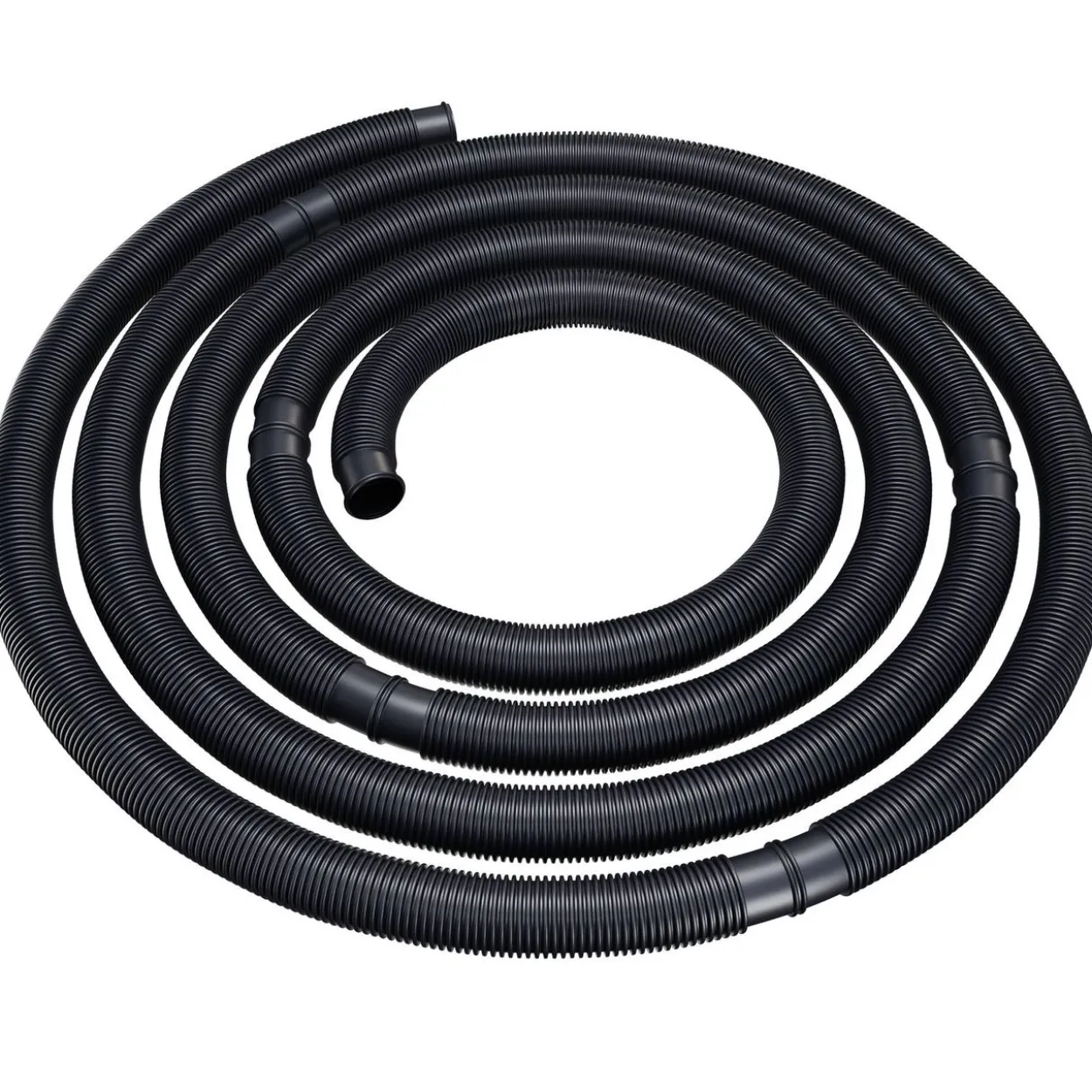 monzana Poolschlauch Schwarz Ø38mm x 14m