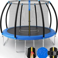 monzana Trampolin Ø305cm Sicherheitsnetz innen TÜV GS