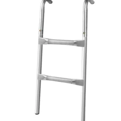 monzana Trampolinleiter 76 cm / 2 Metallstufen