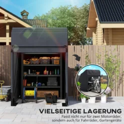 Motorrad Abdeckplane Faltbar Outdoor Motorradabdeckung Wasserdicht Winterfest