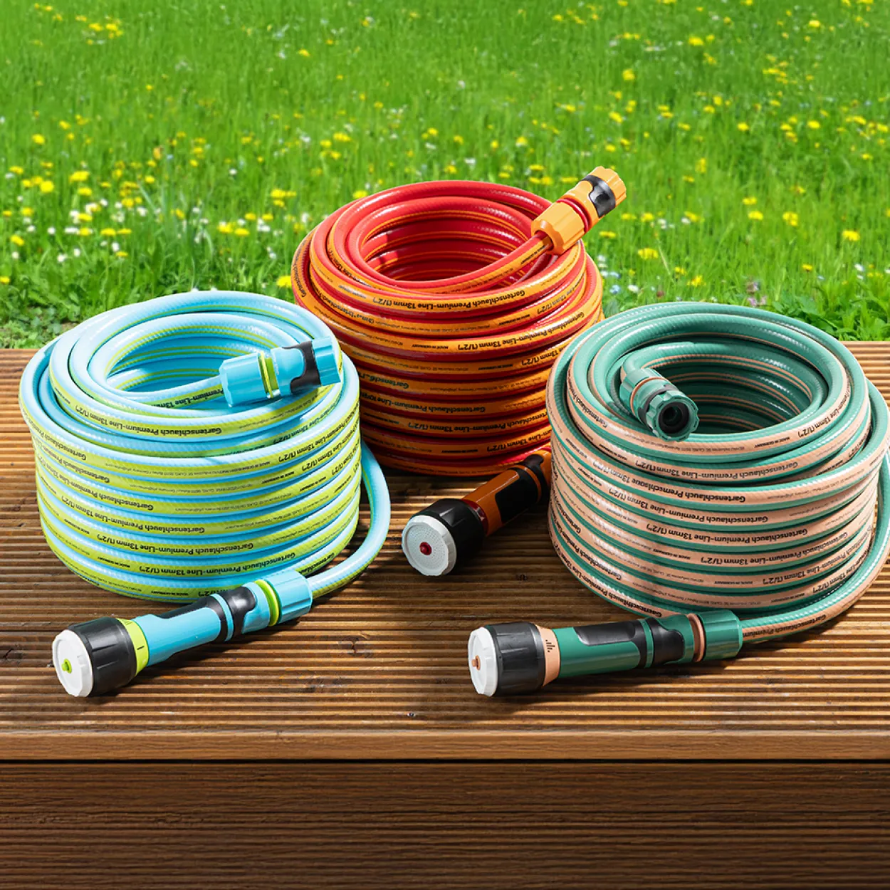 20m Premium-Line Gartenschlauch, Jungle Style