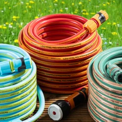 20m Premium-Line Gartenschlauch, Flower Power