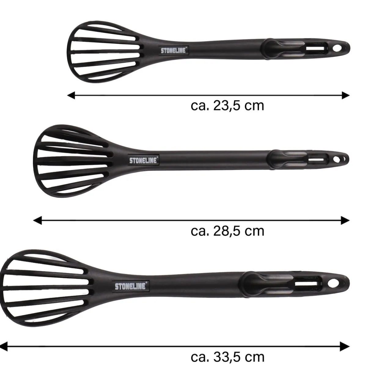 Multifunktionales Schneebesen Set, 3 teilig