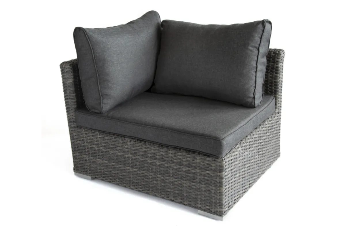 Multifunktionslounge "SAMOA" verstellbar - Beige/Grau