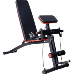 Multifunktion Trainingsbank Hantelbank mit Feder Gewicht bis 120kg