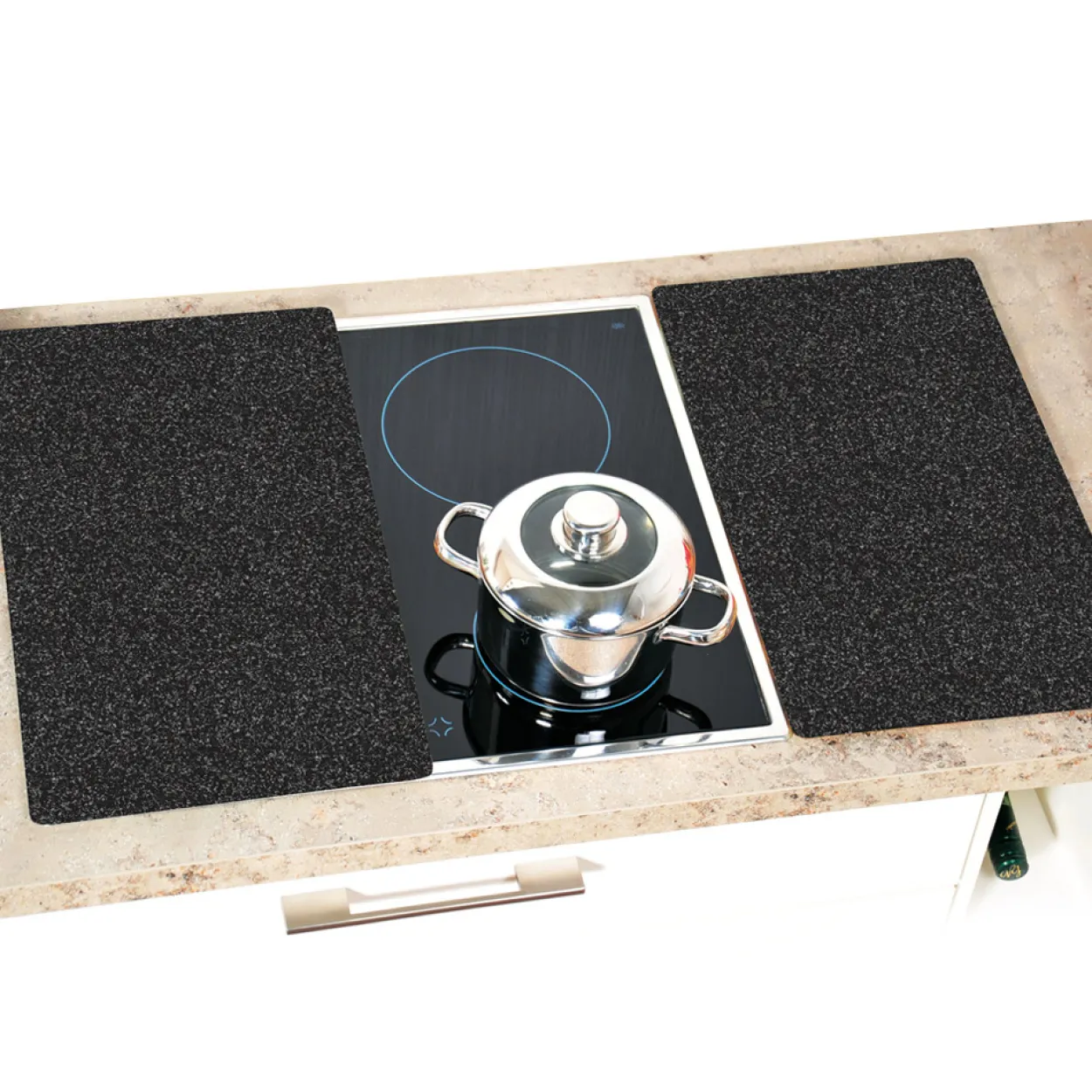 Multi-Glasschneideplatte, 2er Pack, Motiv: Granit