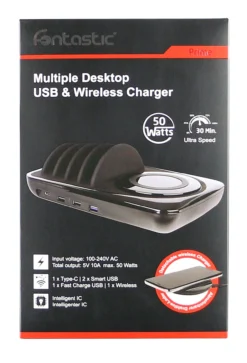 Multiport USB Ladestation "Casa+" inkl. Induktivlader