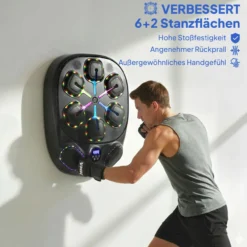 Music Boxing Machine, elektronische LED Boxmaschine mit Doppel Schlagzonen