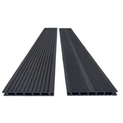 10m² WPC Terrassendiele mit Zubehör – Anthrazit