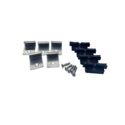 5m² WPC Terrassendiele mit Zubehör Anthrazit