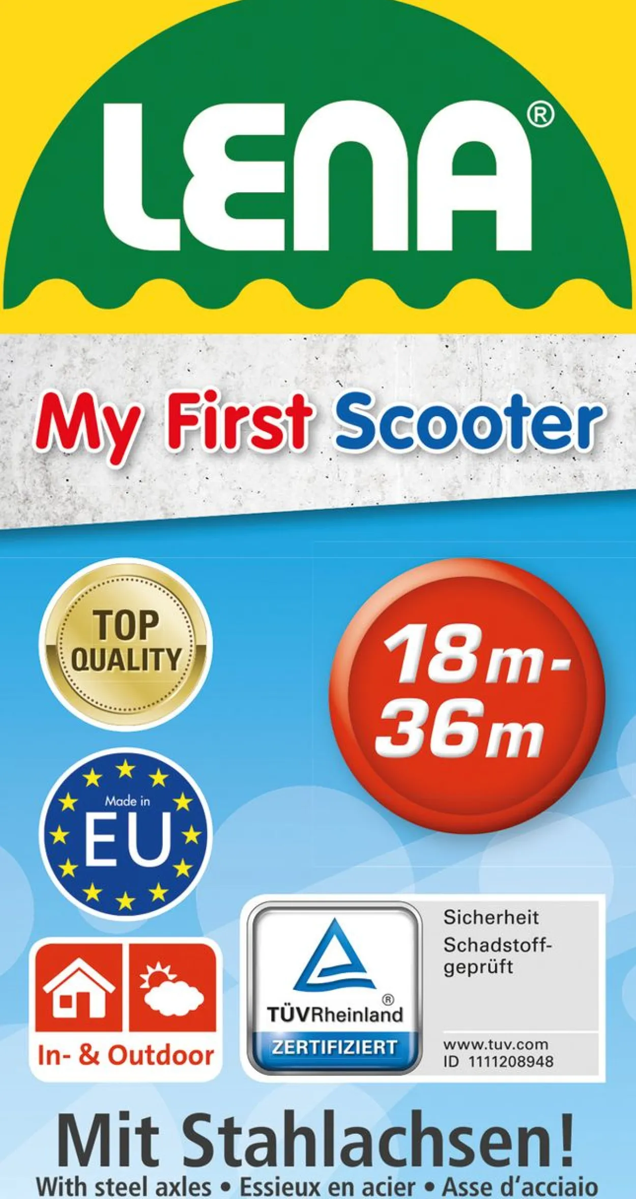 My First Scooter, rosa, lose