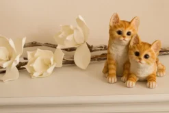 My Flair Katzenkinder, orange/weiß gestreift