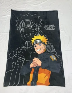 Naruto Kuscheldecke – Leichte Sofadecke mit Motiv, 110x150 cm