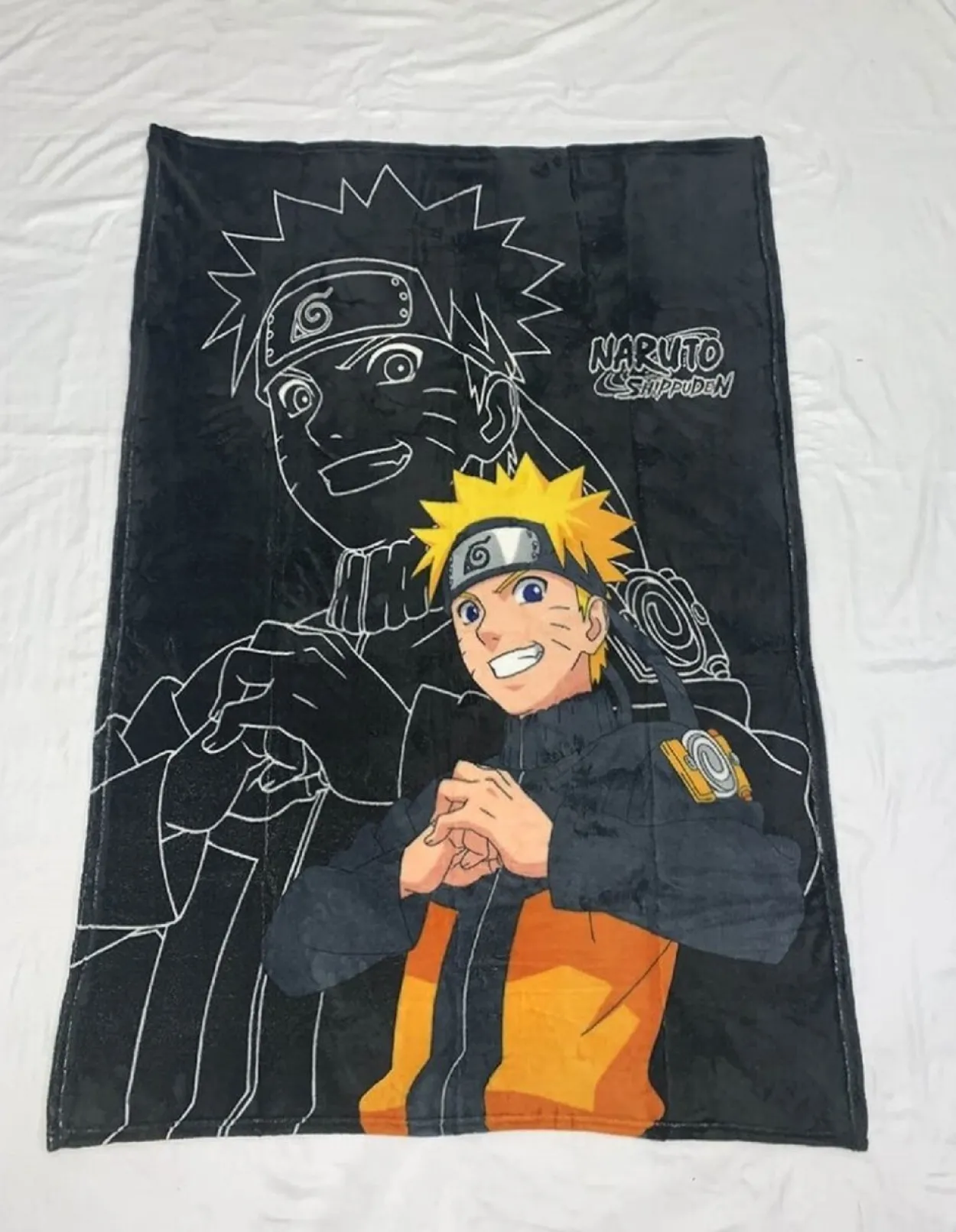 Naruto Kuscheldecke – Leichte Sofadecke mit Motiv, 110x150 cm