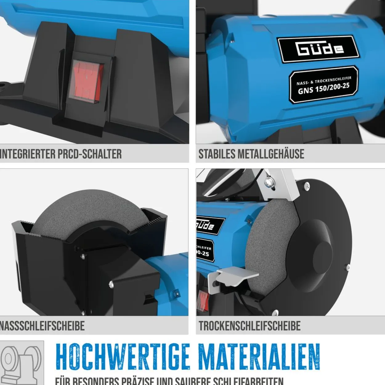 Nass- & Trockenschleifer GNS 150/200-25