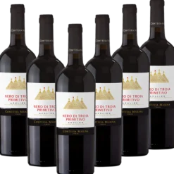 Nero di Troia Primitivo Puglia IGT Contessa Marina Italien trocken - 6er Karton