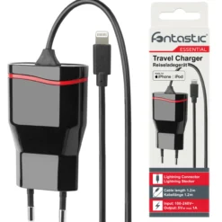 Netzteil für Apple 5V /1A Schwarz / Rot